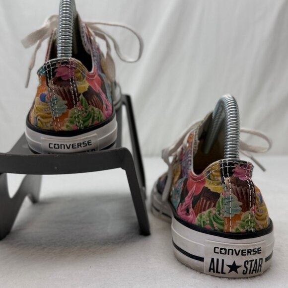 Converse All Star Cupcakes Low Top Shoes Women Size 6 2G4 VDNW 501465 - Picture 2 of 11